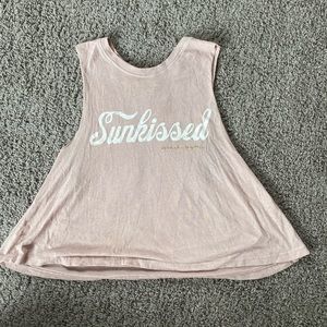 Baby pink tank